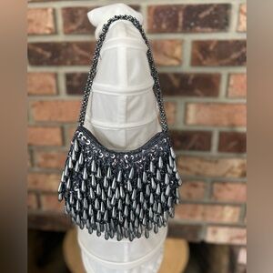 Teardrop Beaded Mini Purse